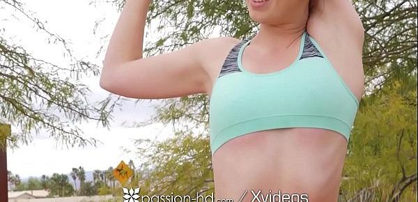  PASSION-HD Chloe Scott fucks her yoga instructor after outdoor workout